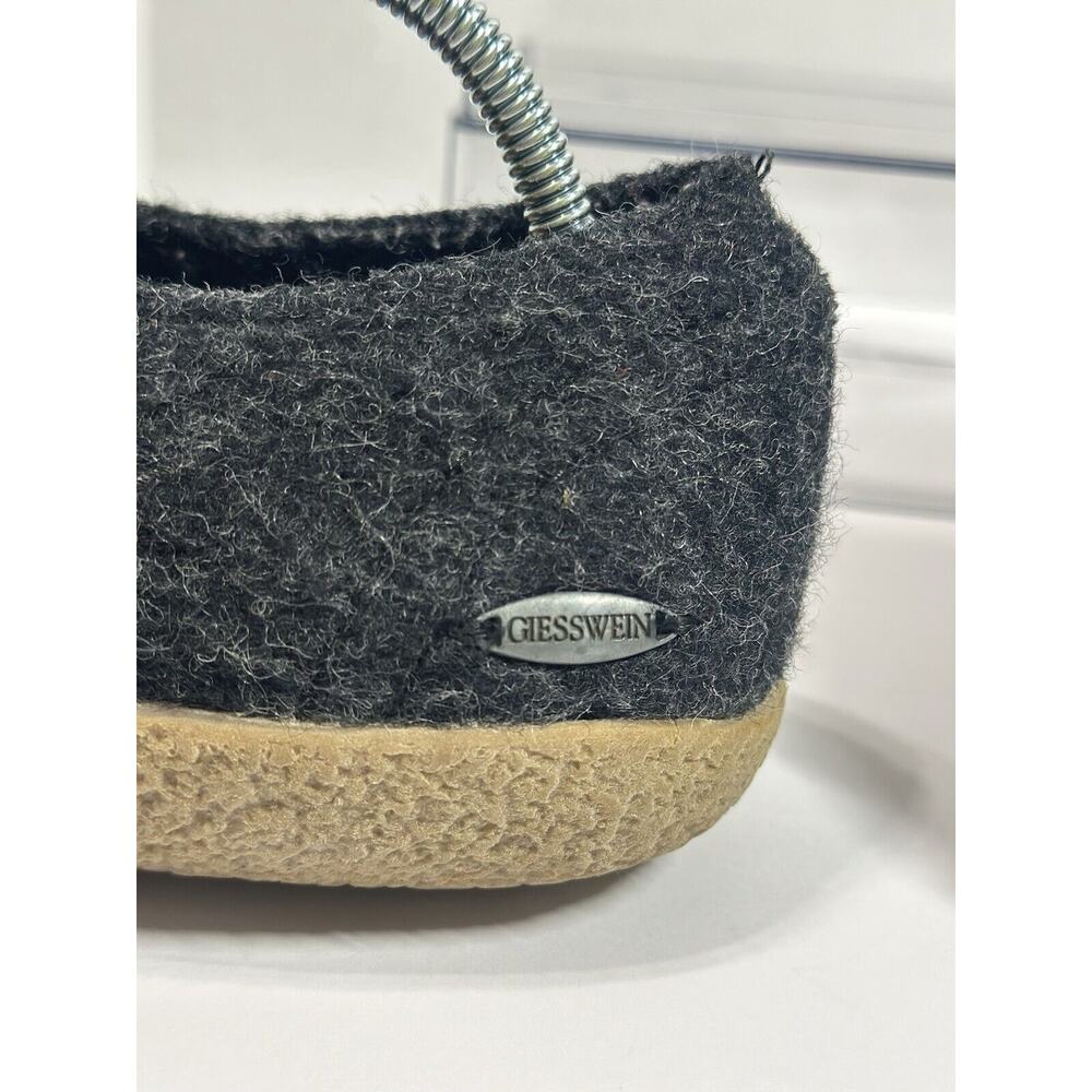Giesswein Ultra Comfort Camden Gray Wool Shoes US 8 EUR 38 Ladies Cozy Slippers - Picture 11 of 14